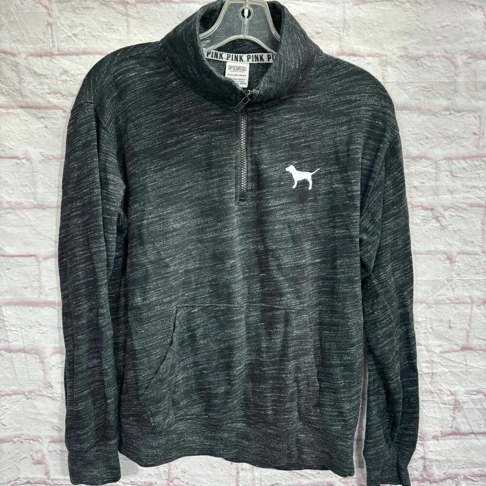 PINK XS Women’s 1/4 Zip Pullover - Picture 1 of 5
